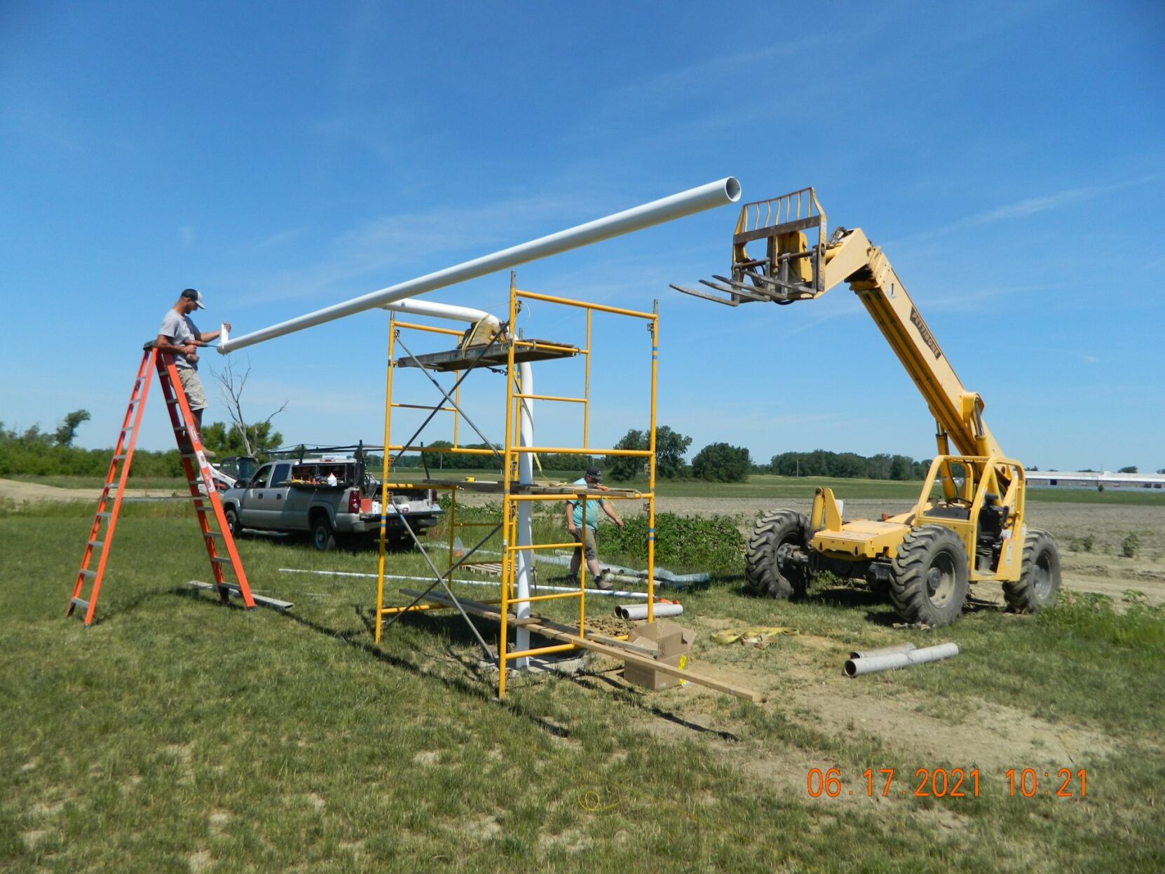 Goal posts added to Shelby practice field